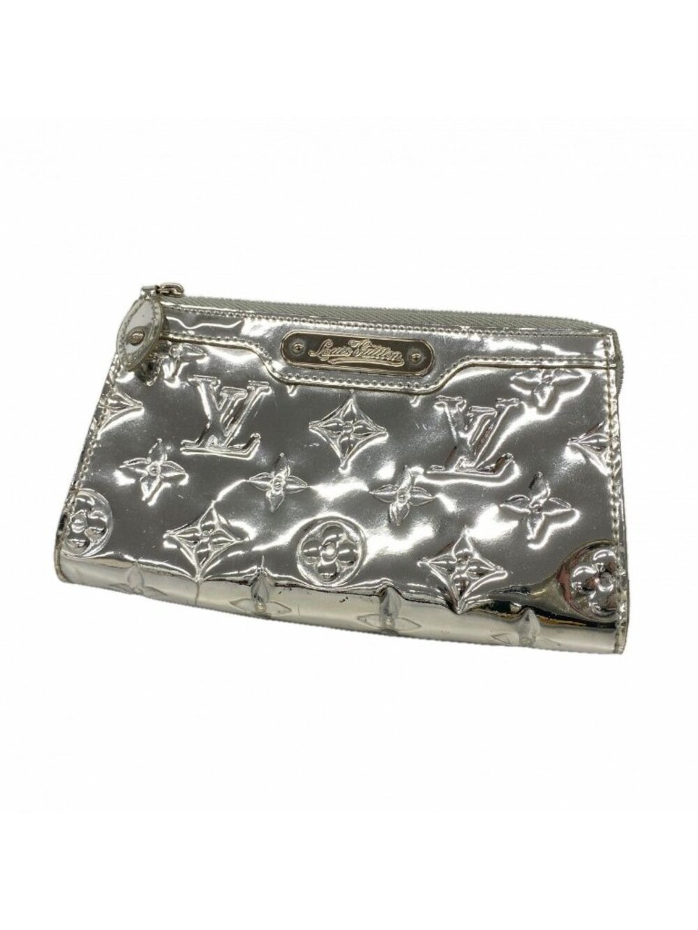 Louis Vuitton Pouch Monogram Miroir Trousse Cosmetic Silver